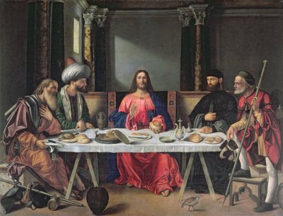 The Supper at Emmaus by Vittore Carpaccio